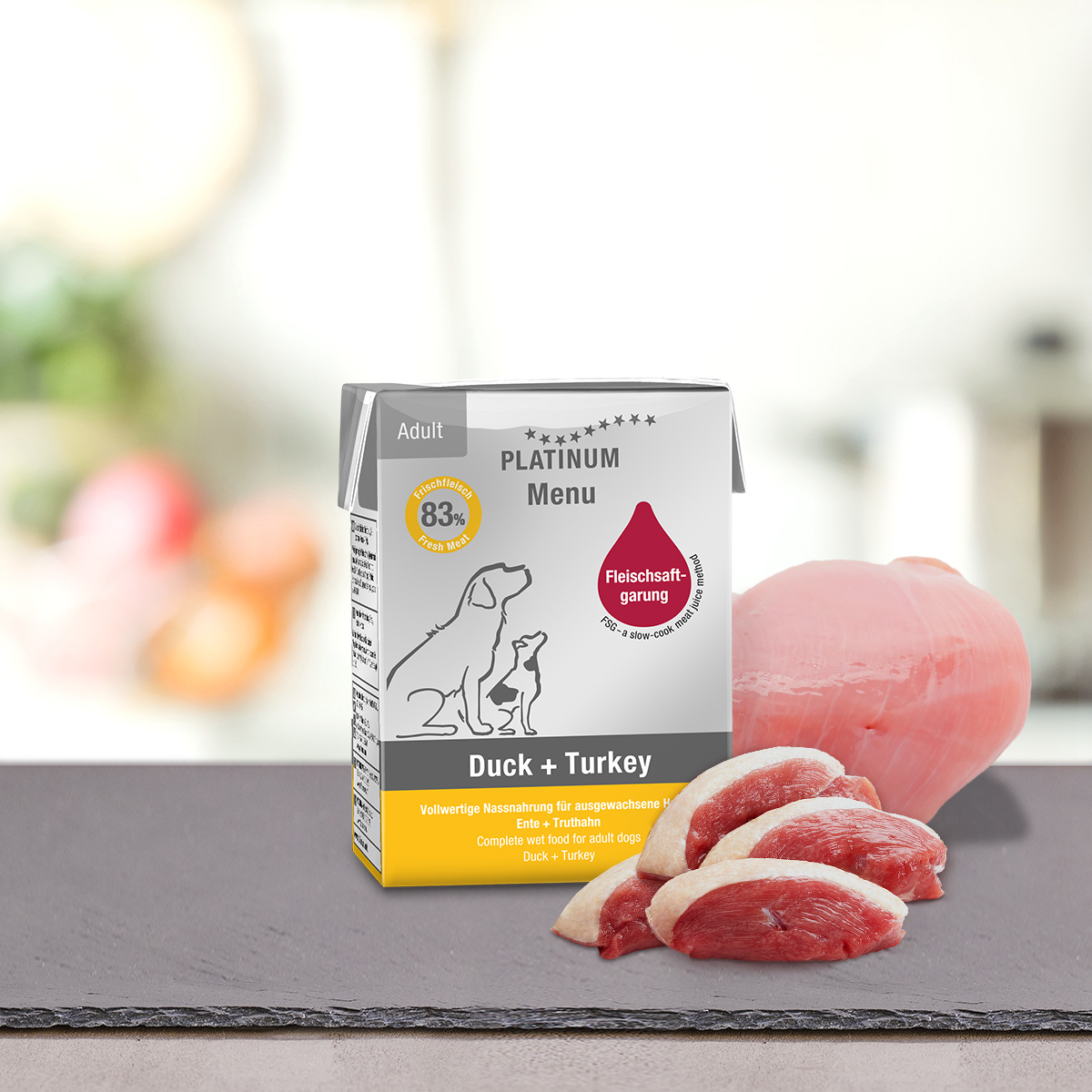 Futterberater fr die richtige Menge an Hundefutter