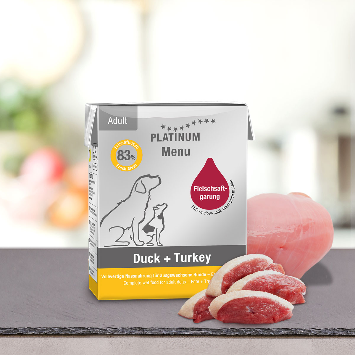 Futterberater fr die richtige Menge an Hundefutter