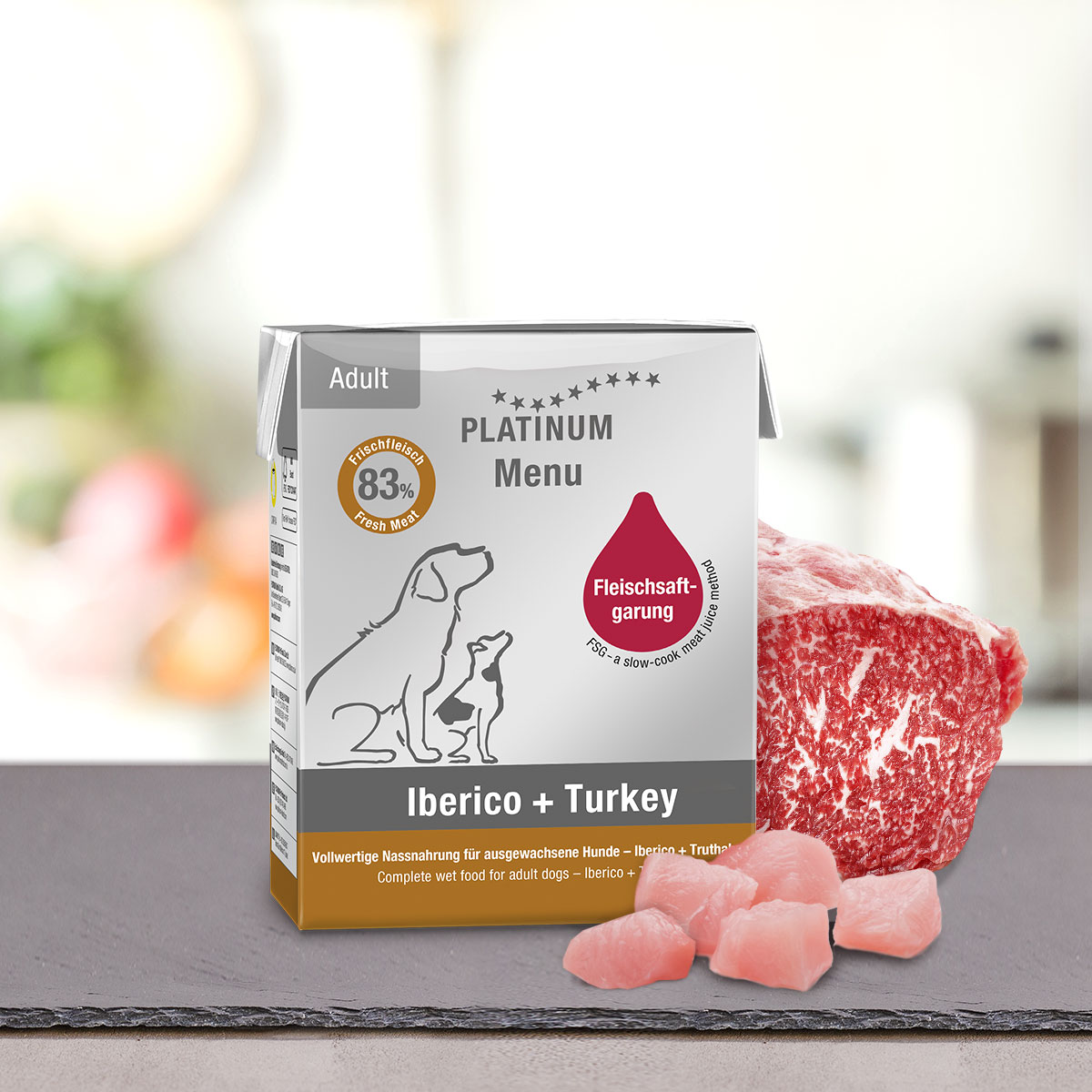 Futterberater fr die richtige Menge an Hundefutter