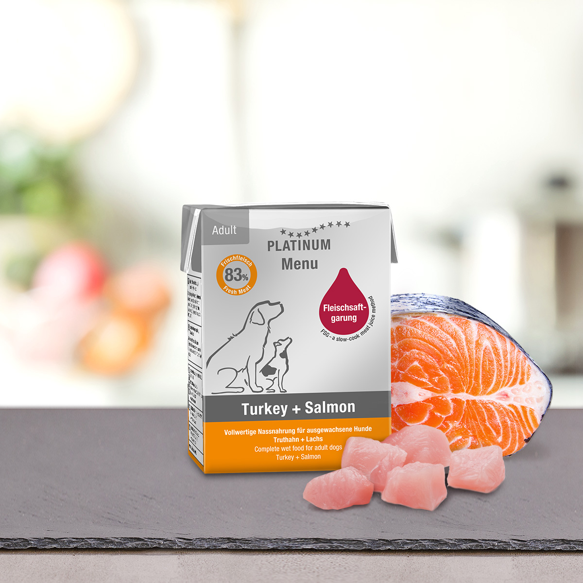 Futterberater fr die richtige Menge an Hundefutter