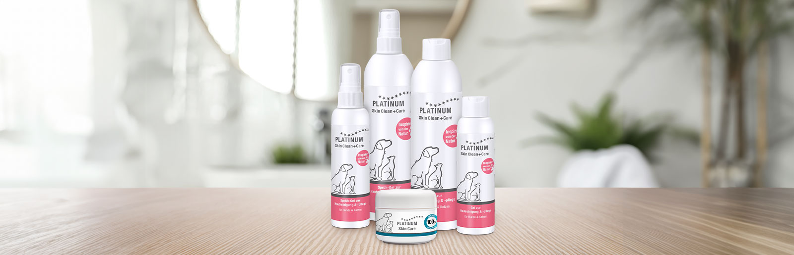 Products that help cats' skin to heal wounds and other skin problems