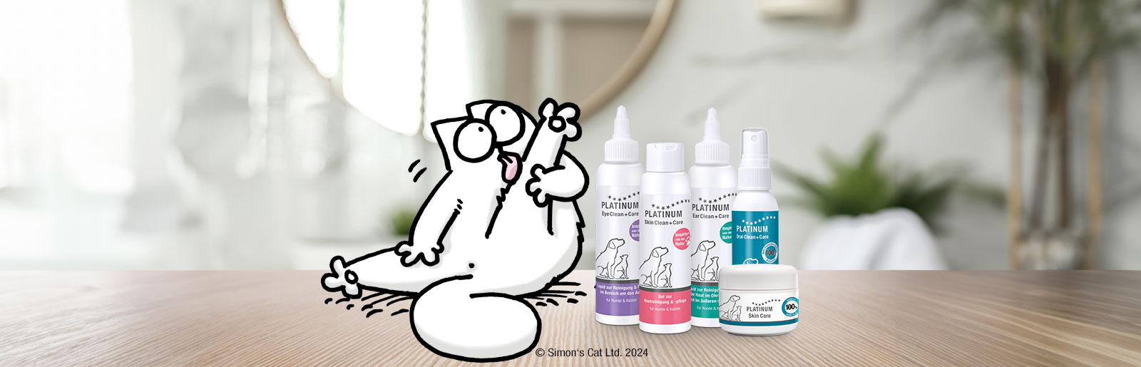 Soin de la peau et soins dentaires compatibles pour les chats