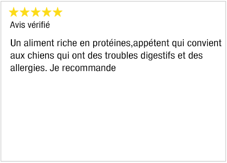 Évaluation d'un client satisfait sur la plateforme TrustedShops