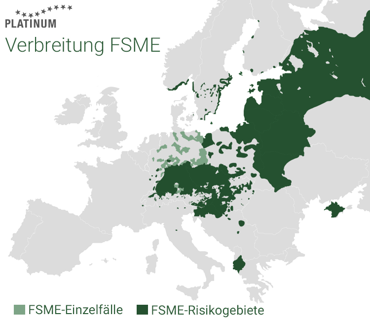 Katzen könnten mit dem Träger infizierte Zecken nach Hause bringen. Verbreitung FSME