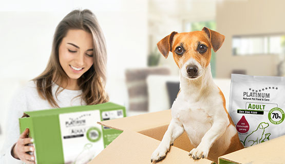 Trockenfutter und Nassfutter für Hunde einfach online oder telefonisch bestellen