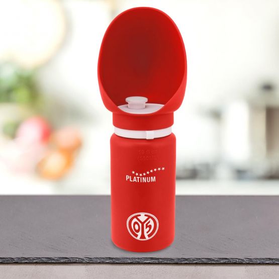 Dog drinking bottle - Mainz 05 x PLATINUM Fan Edition 