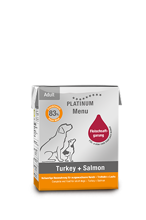 Menu Adult Turkey + Salmon 