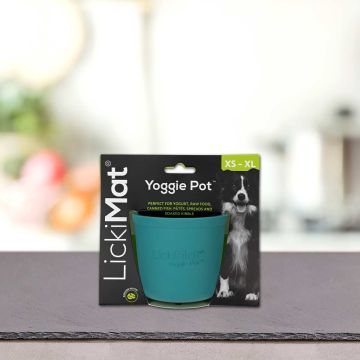 LickiMat Yoggie Pot türkis 