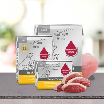 Menu Adult Duck + Turkey 