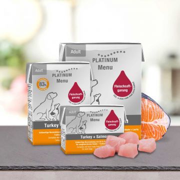 Menu Adult Turkey + Salmon 